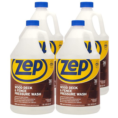 #ad Zep Wood Deck and Fence Pressure Wash Cleaner Concentrate $49.99