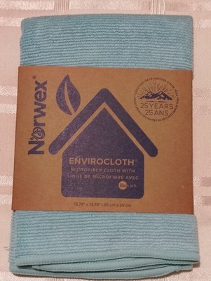 Norwex Envirocloth with Baclock microfiber cloth - Teal