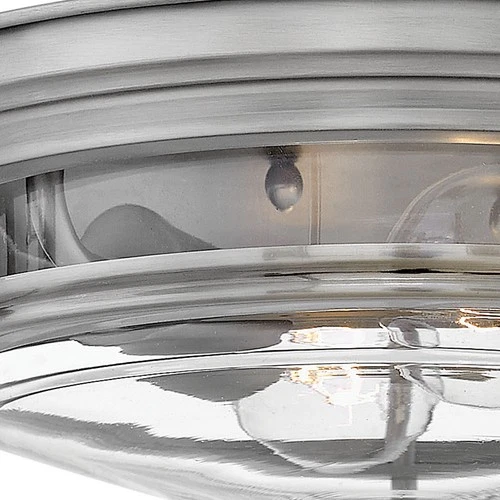 Hinkley Lighting 3302-CL Hadley 2 Light 12"W Flush Mount Bowl - Bronze - Picture 8 of 9