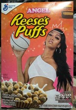 Angel Reese Limited Edition Reese's Puffs 11.5 Oz. WNBA Chicago Sky BB 10/3/2025