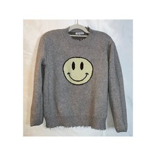 Miss Sparkling Smiley Face Sweater - Girl's Size XL - Thick Material  Soft 