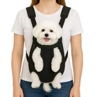 Dog Carrier Backpack Small Dog Carrier Pet Carrier Hands-Free Dog Carrier - Blac