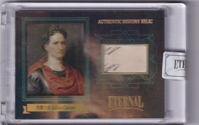 2024 Eternal Cut World Celebrity Julius Caesar History Relic 98/99