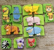 LeapFrog Fridge Farm Magnetic Matching Animal Set Replacement Animals 7 Complete
