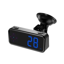 2024 Mini Led Digital Speedometer Gps Car Hud Head Up Display Mphkmh Universax1
