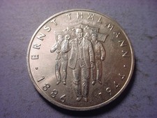 East Germany 10 Mark 1986 Ernst Thalmann #100430