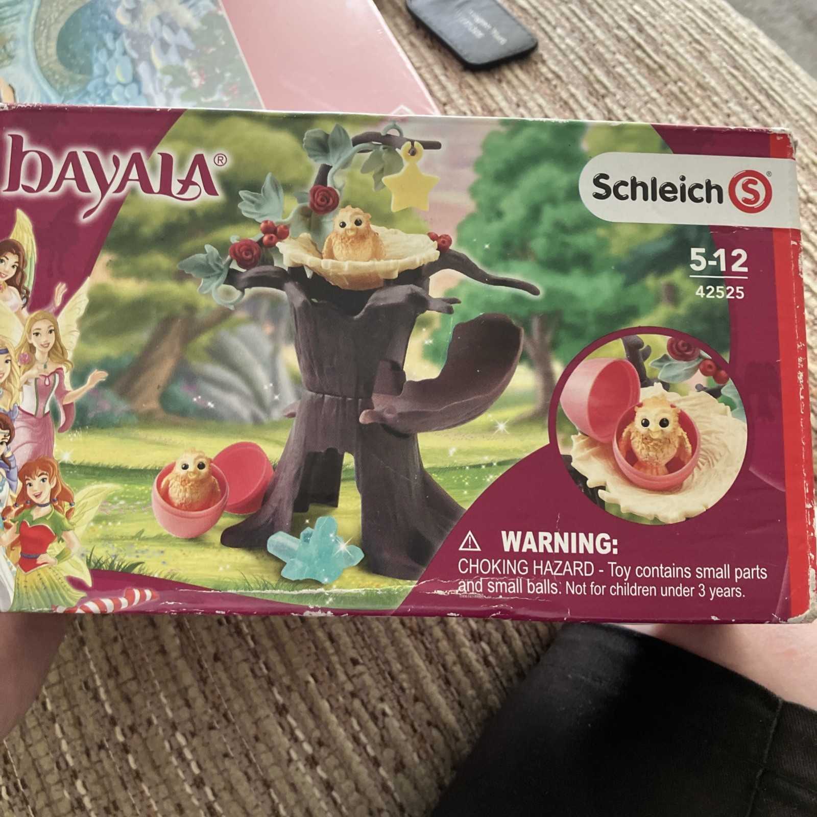 Schleich 42525 bayala Hatching Owl Chicks Damage Box. S22