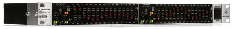 EQ gráfico estéreo Behringer Ultragraph Pro FBQ1502HD 15 bandas com feedback FBQ - Imagem 3 de 4