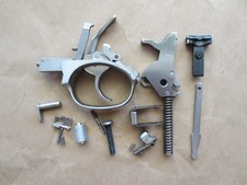 Ruger Gp100 Stainless 357mag Parts Lot Trigger Assembly Hammer Rear Sight Etc