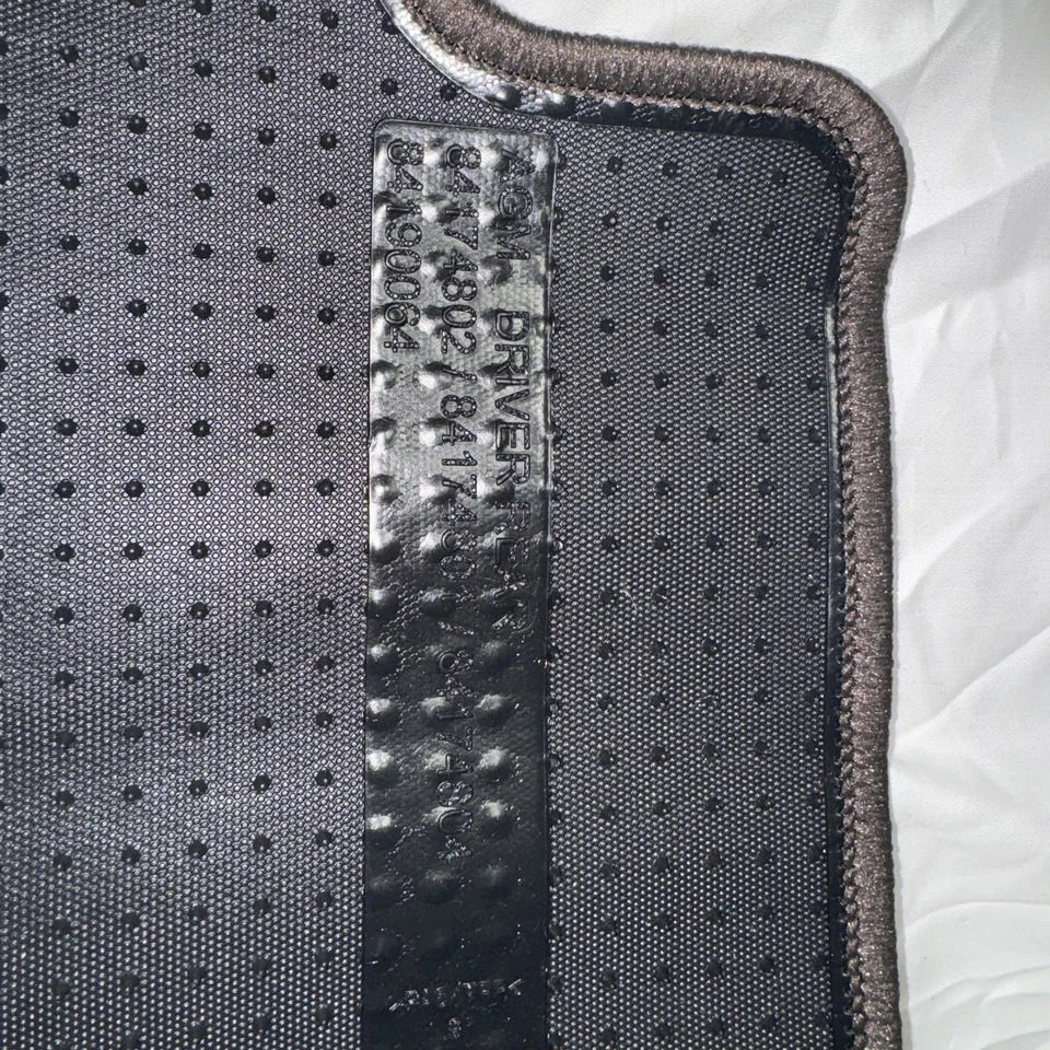 2019-2023 Sierra Silverado Front & Rear Carpet Floor Mats Set Brown mocha dark - Image 2 of 4