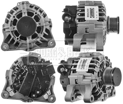 BORG & BECK BBA2508 Alternator Fits Citroen Dispatch Relay Fiat Ducato Peugeot