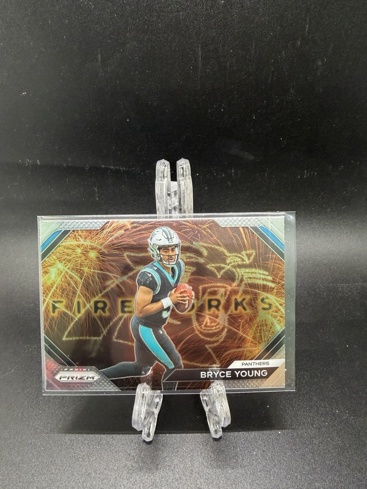 2023 Panini Prizm - Fireworks Bryce Young #F-6 Silver Prizm (RC) A00744