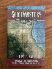 Paizo GameMastery Map Pack - Lost Island Pathfinder D&D BRAND NEW SEALED RPG D20