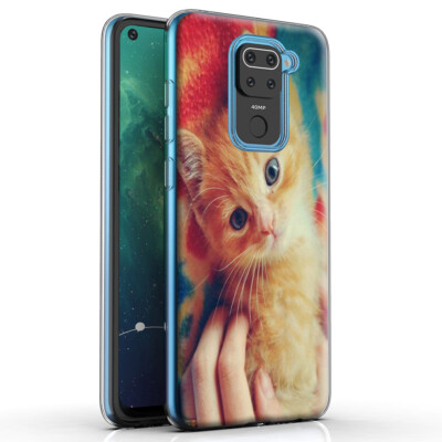 Custodia Cover Morbida in Tpu Silicone Per Xiaomi Redmi Note 9 Fantasia