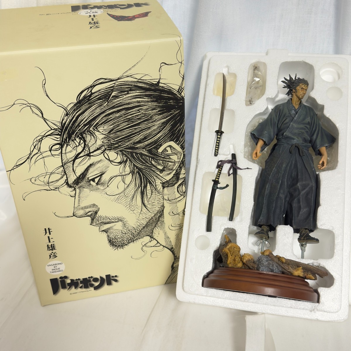 バカボンドVagabond Action Figure Series #1 武蔵 VAGABOND Miyamoto Musashi 1/6 Painted Statue Anime Figure