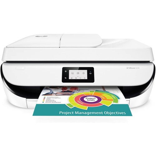 Impresora HP Officejet 5232 Multifunción Color Fax WiFi Usado *SIN CARTUCHOS.  | eBay