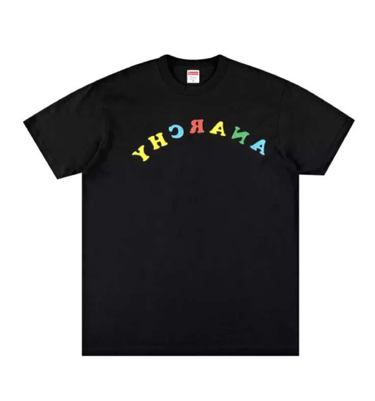 Supreme x Jamie Reid Anarchy Tee Black Size L