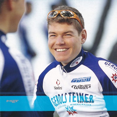 CYCLING cycling card UWE HARDTER team GEROLSTEINER 