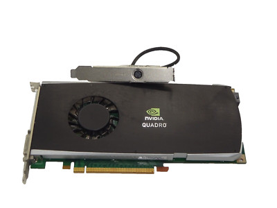 nVIDIA QUADRO FX 3800 1GB GDDR3 SDRAM PCI-e DVI 2xDP MIT STEREO ADAPTER #GK9400