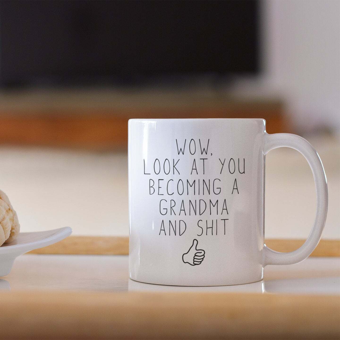 New Grandma Mug Grandma Reveal Coffee Mug Future Grandma Gift New Grandmother