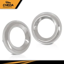 Fit For 2009-12 Toyota RAV4 Fog Lamp Bezel Trim Set Fog Light Hole Left & Right