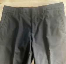 Prada Mens dress slacks pants Black Size 48EU New Made In Milan, Italy