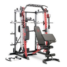 Marcy Smith Macchina Sistema Gabbia Home Gym | SM-4033 Barra Pull Up Dips Landmine