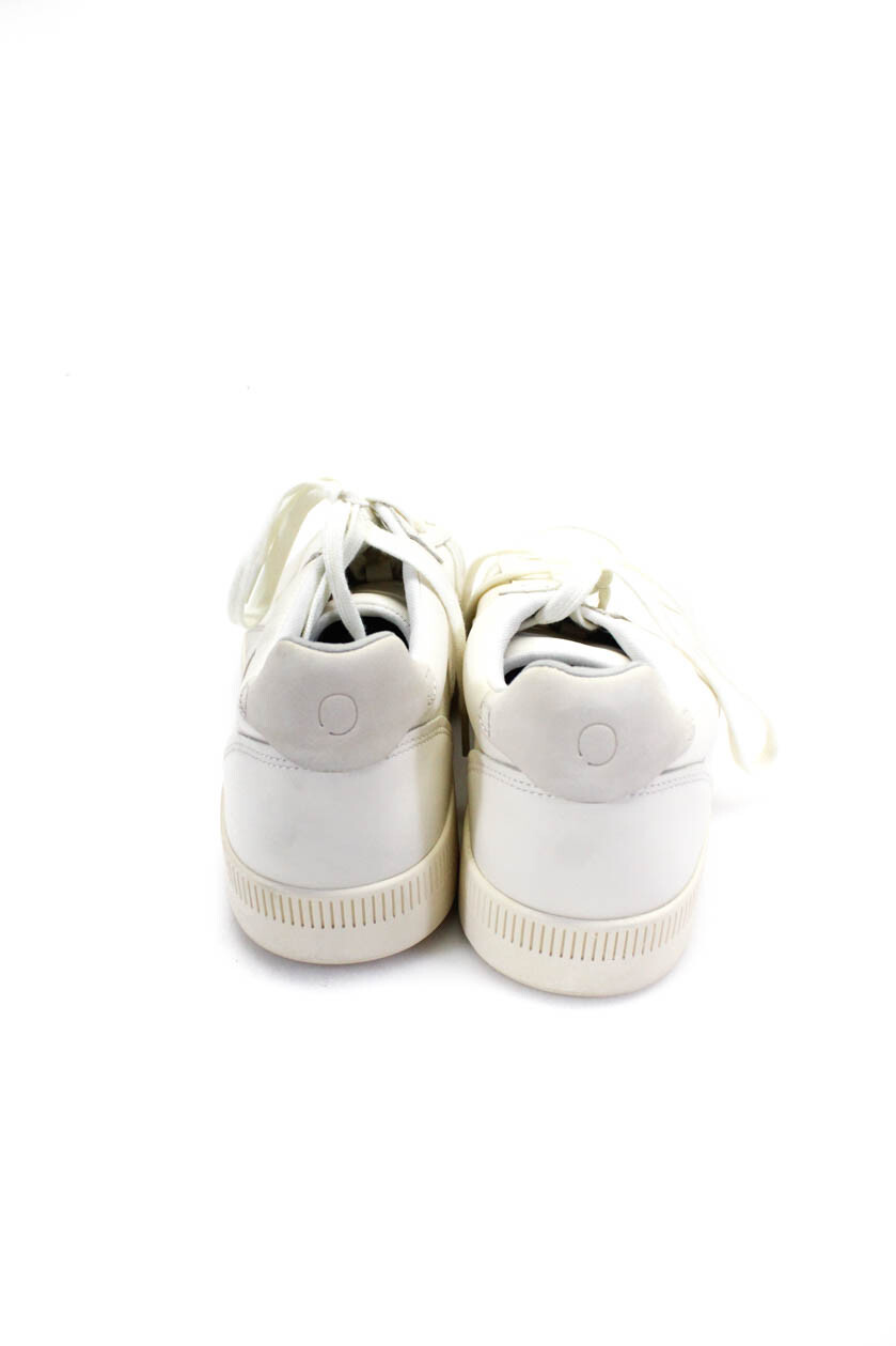 Everlane Womens Leather Tennis Shoes White 11 Gem