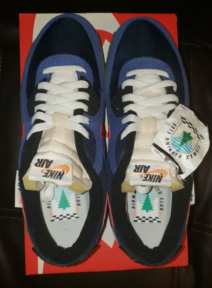 NIKE AIR MAX 90 SE AMRC AMERICAN RACING CLUB DC9336-400 MEN\'S SIZES NEW NIKE AIR MAX 90 SE AMRC AMERICAN RACING CLUB DC9336-400  main image 3