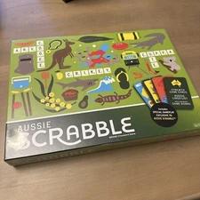 Aussie Scrabble Crossword Game Age 10+ Players 2-4 Brand New & Sealed