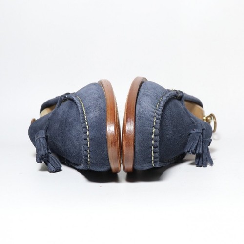 RANCOURT & Co. Tassel Loafers US9.5 D Navy Suede Moccasin Box & Bags Shoe Horn - Bild 10 von 18