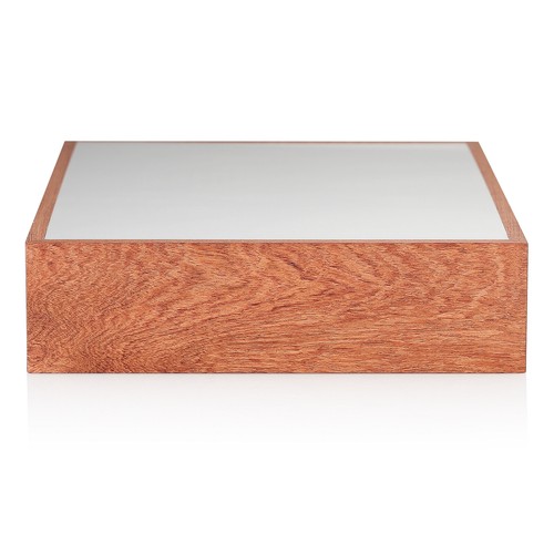 Aluminum Chassis Amplifier Case Wooden Side Panel Box Enclosure DIY 400×300×80mm - Picture 4 of 7