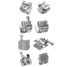 Dental Damon Q Orthodontic Brackets Self-Ligating Metal Brace Roth MBT 022 AO