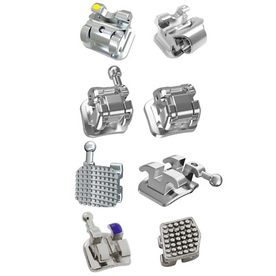 Dental Damon Q Orthodontic Brackets Self-Ligating Metal Brace Roth MBT 022 AO