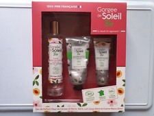 Coffret eau de parfum - Gorgée de solel Bio fleur de cerisier et pêche