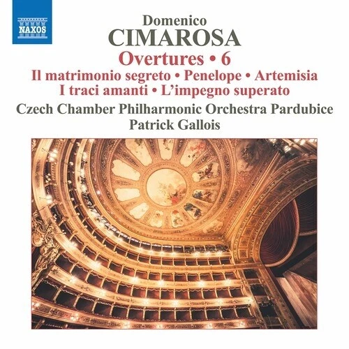 CIMAROSA / GALLOIS / TOMECKOVA - OVERTURES 6 NEW CD - Picture 1 of 1