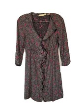 Pins And Needles Urban Outfitters Black White Purple Dress S