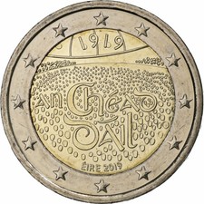 [#1221077] Irlandia, 2 Euro, Centenary of the 1st. Meeting of Dail Eireann, 2019