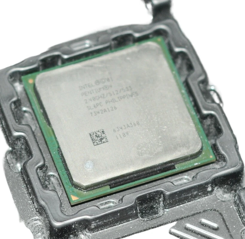 Intel Pentium 4 P4 2.4GHz SL6PC SL6RZ 512 KB 533MHz Socket 478/N CPU Processor - Image 2 of 3