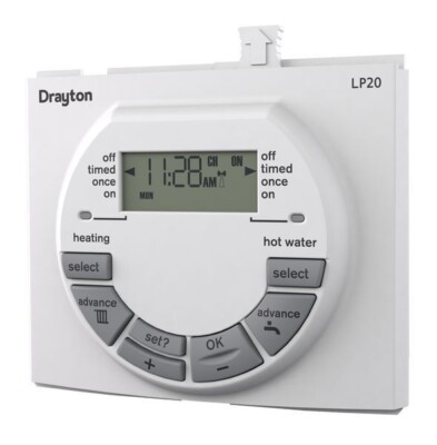 Drayton Worcester LP20/DT20 Integral Boiler Zweikanal Programmierer 87161066650