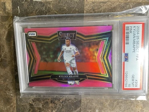 Kylian Mbapp 2024 Panini Prizm Kylian Mbapp #209 Pink