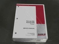 Case Farmall 45A, 50A Tractor Service Manual Repair Shop Book