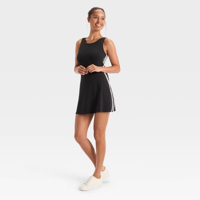 Women's Knit Sporty Contrast Active Dress - JoyLab