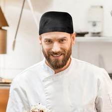 Cooking Cap Chef Hat Turban Men and Women Miss Chefs Hats for Kitchen