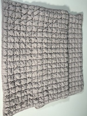 2 Koolaburra by Ugg Arya Standard Pillowcases Lavender Gray Tufted
