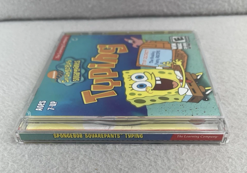 SpongeBob SquarePants Typing PC MAC CD-ROM Game The Learning Company Kids - Image 3 of 4