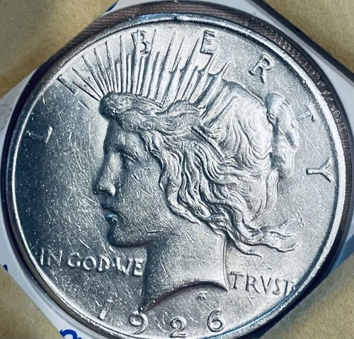 1926-D 💰Peace Silver Dollar Beautifully Uncirculated GEM BU MS High Grade