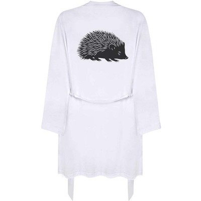 Kleiner Morgenmantel/Kleid ''Igel Seitenprofil'' für Erwachsene (RO00106196)