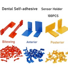 300Pcs Universal Sensor Holder Adhesive Bite block Dental X-Ray Positioning US