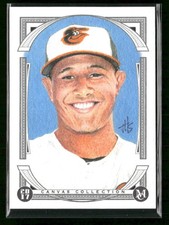 2017 Topps Museum Collection #CCR-MM Manny Machado Canvas Collection Reprints